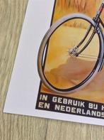 FONGERS fiets reclame Knil Kunst Poster Print, Ophalen of Verzenden, Nieuw, A1 t/m A3, Film en Tv