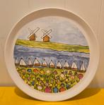 Mooi wandbord, Hollands tafereel, Antiek en Kunst, Ophalen of Verzenden
