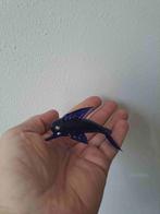 Zaagvis van blauw glas 9x4x4.5cm, Verzamelen, Dierenverzamelingen, Ophalen of Verzenden, Zo goed als nieuw, Wild dier, Beeldje of Figuurtje