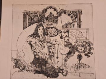 Ets Kunstwerk - Uniek en Intrigerend beschikbaar voor biedingen