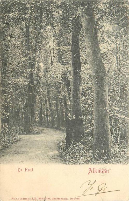 (388-038-029) Alkmaar De Hout, Verzamelen, Ansichtkaarten | Nederland, Noord-Holland, Verzenden