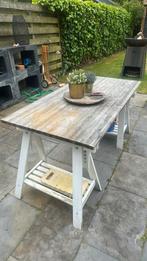 Tuintafel los blad losse schagen, Tuin en Terras, Tuintafels, Ophalen, Gebruikt, Rechthoekig, Hout