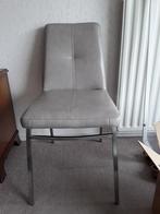 Stoel, eetkamerstoel bekleding kunstleer, Ophalen, Gebruikt, Eén
