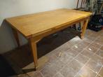Uitschuifbare Eikentafel 180x95 naar 276cm, Huis en Inrichting, Tafels | Eettafels, Ophalen, Gebruikt, 50 tot 100 cm, 150 tot 200 cm