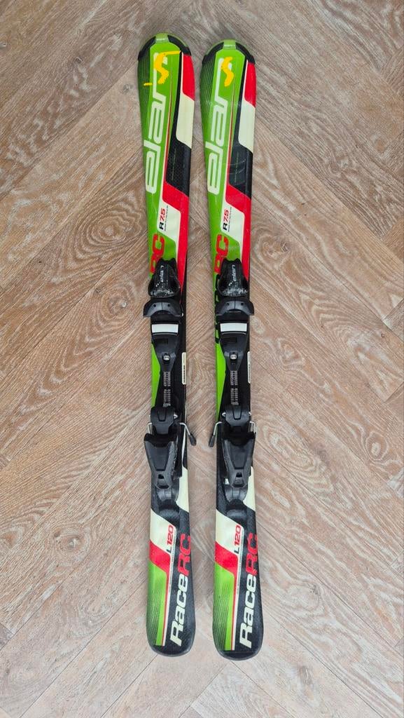 Elan Race RC kinderski's 120cm met binding, Sport en Fitness, Skiën en Langlaufen, Gebruikt, Ski's, Skiën, Overige merken, Carve