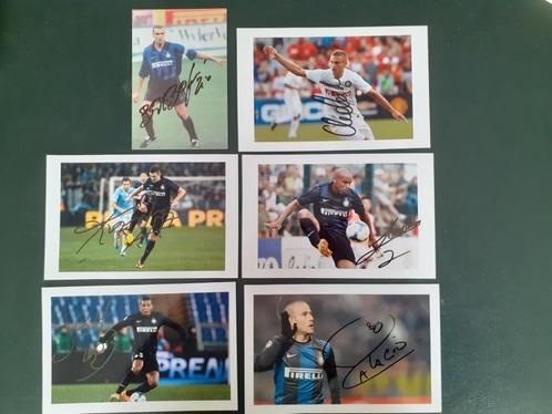 278 getekende foto's van 23 Europese voetbalploegen, Verzamelen, Sportartikelen en Voetbal, Zo goed als nieuw, Spelerskaart, Buitenlandse clubs
