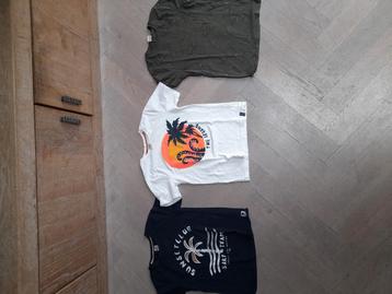 T shirts 3 stuks 2 Sturdy 1 Hema maat 140 beschikbaar voor biedingen