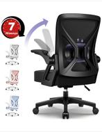Ergonomische bureaustoel - Zwart, Huis en Inrichting, Bureaustoelen, Ophalen, Zwart, Nieuw, Bureaustoel