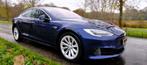 Tesla Model S 2017 Blauw, Automaat, Achterwielaandrijving, Zwart, Origineel Nederlands