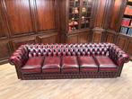Originele Delta Chesterfield 5-zits - Handgemaakt!, Huis en Inrichting, Ophalen, 250 tot 300 cm, Gebruikt, Engelse