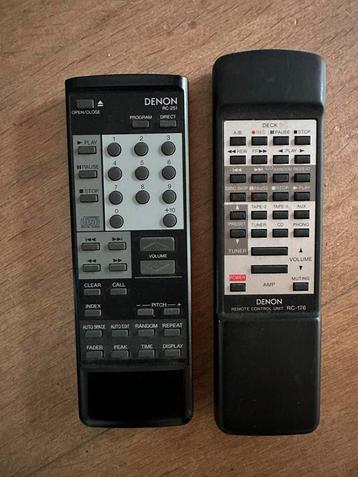 2x Denon Afstandsbediening RC-176 & RC-251 beschikbaar voor biedingen