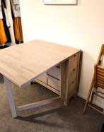 Houten tafel, Ophalen, Gebruikt, Eikenhout, 50 tot 100 cm