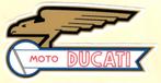 Moto Ducati rechts sticker #10, Motoren, Verzenden