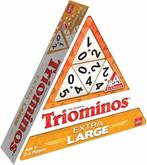 Triominos XL - Extra Grote Stenen!, Drie of vier spelers, Ophalen of Verzenden, Nieuw
