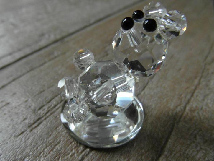 beertje, may fair kristal, Verzamelen, Swarovski, Zo goed als nieuw, Figuurtje, Ophalen of Verzenden