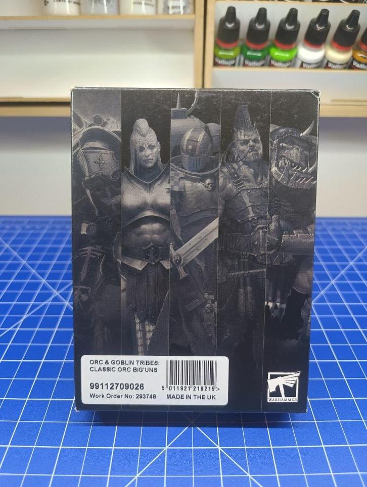 Warhammer Old World Classic Orc Big Uns, Hobby en Vrije tijd, Wargaming, Zo goed als nieuw, Warhammer, Figuurtje(s), Geverfd, Ophalen of Verzenden