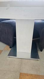 Ronde uitschuifbare tafel, Huis en Inrichting, Rond, Ophalen of Verzenden, Zo goed als nieuw, 100 tot 150 cm