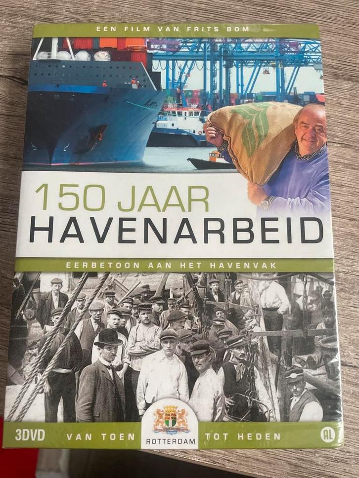150 Jaar Havenarbeid - DVD Boxset, Cd's en Dvd's, Dvd's | Documentaire en Educatief, Nieuw in verpakking, Politiek of Geschiedenis