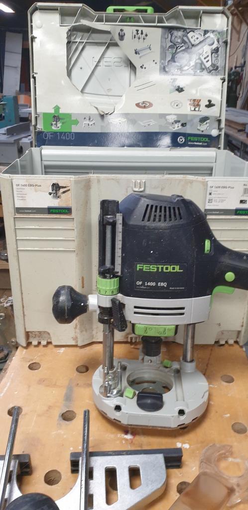 Festool bovenfreesmachine, Doe-het-zelf en Verbouw, Gereedschap | Freesmachines, Zo goed als nieuw, Elektrisch, Bovenfrees, Ophalen