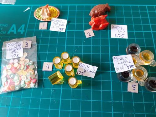 POPPENHUIS   ETEN EN DRINKEN, Verzamelen, Poppenhuizen en Toebehoren, Nieuw, Poppenhuis, Verzenden