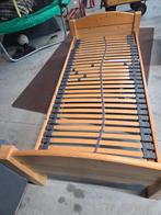 Te koop 1 persoons bed met elektrische lattenbodem, Ophalen, Verstelbaar, 90 cm, Eenpersoons