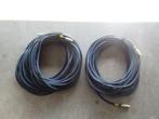 15991 2 s-vhs kabel. 1X16m, 1x23m. Tasker c139., 10 meter of meer, Ophalen of Verzenden, Zo goed als nieuw, Coaxiale kabel