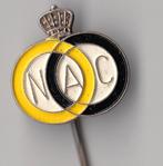 Voetbal NAC Breda Zilverkleurig speldje, Verzamelen, Speldjes, Pins en Buttons, Gebruikt, Niet vindbaar, Niet vindbaar, Speldje of Pin