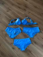 Top set bh 80/C  met slips maat medium, Ophalen of Verzenden, Blauw, BH