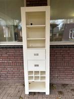 Handig wit  kastje met lades, Huis en Inrichting, Met plank(en), Gebruikt, 150 tot 200 cm, 25 tot 50 cm