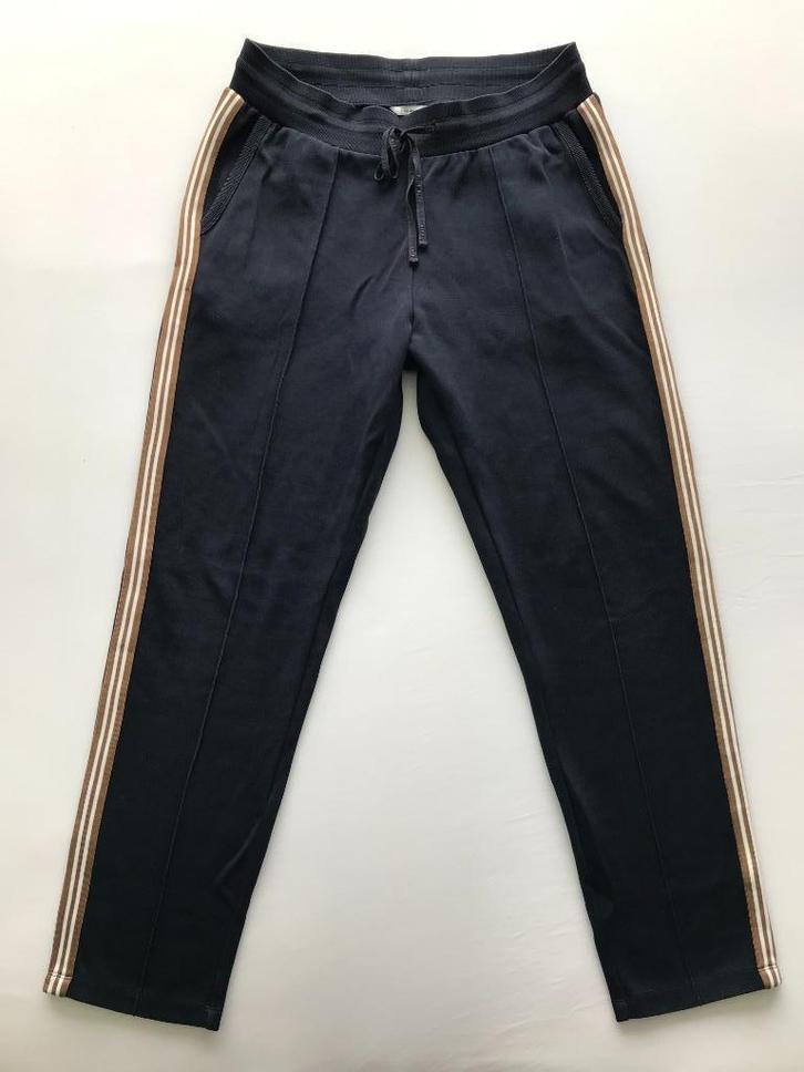 Bie Bleu:jogging broek - blauw maat:XL vrijetijd /sport, Kleding | Dames, Broeken en Pantalons, Zo goed als nieuw, Maat 46/48 (XL) of groter