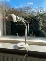 Bureaulamp wit, Minder dan 50 cm, Gebruikt, Ophalen of Verzenden, Metaal