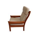Vintage Dyrlund fauteuil, Ophalen, Gebruikt, Dyrlund, 75 tot 100 cm