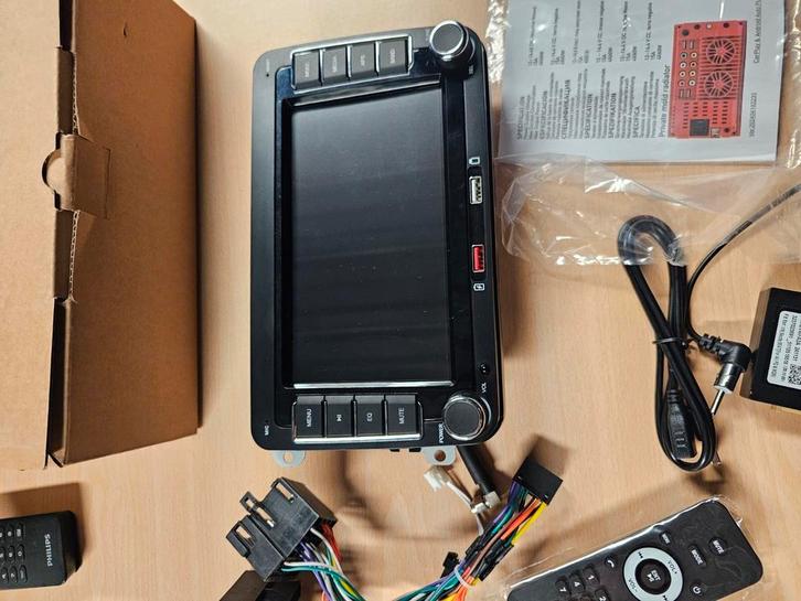 Volkswagen seat skoda autoradio met apple carplay, Auto diversen, Autoradio's, Nieuw, Ophalen of Verzenden
