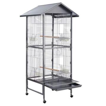 Kamervoliere Paradiso antraciet beschikbaar voor biedingen