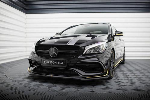 Voorlip sideskirt spoiler diffuser - AMG CLA 45 C117 17-19, Auto diversen, Tuning en Styling, Ophalen of Verzenden