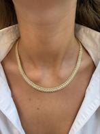 18KT Goud - Set voor Vrouw - 26 Gram - Zirkonia - Ketting, Ophalen, Nieuw, Goud