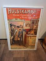 Poster Hulstkamps oude  genever, Ophalen, Zo goed als nieuw, Reclamebord
