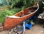 Houten kano (Canadese canoe), Ophalen of Verzenden, Zo goed als nieuw