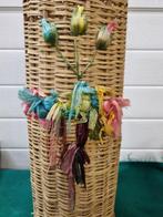 Wc rol houder rotan bamboe met deksel, Ophalen of Verzenden, 'T Olde Gre-j, Info@toldegrej.nl, Endepoelstraat 20f Didam