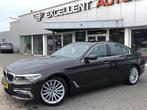 BMW 5-serie 520d High Executive | Panoramadak, Te koop, Gebruikt, 750 kg, Zwart