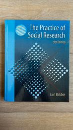The Practice of Social Research (Babbie), Boeken, Studieboeken en Cursussen, Earl Babbie, Ophalen of Verzenden, Beta, WO