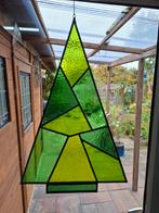 GLAS IN LOOD KERSTBOOM, Antiek en Kunst, Curiosa en Brocante, Ophalen of Verzenden
