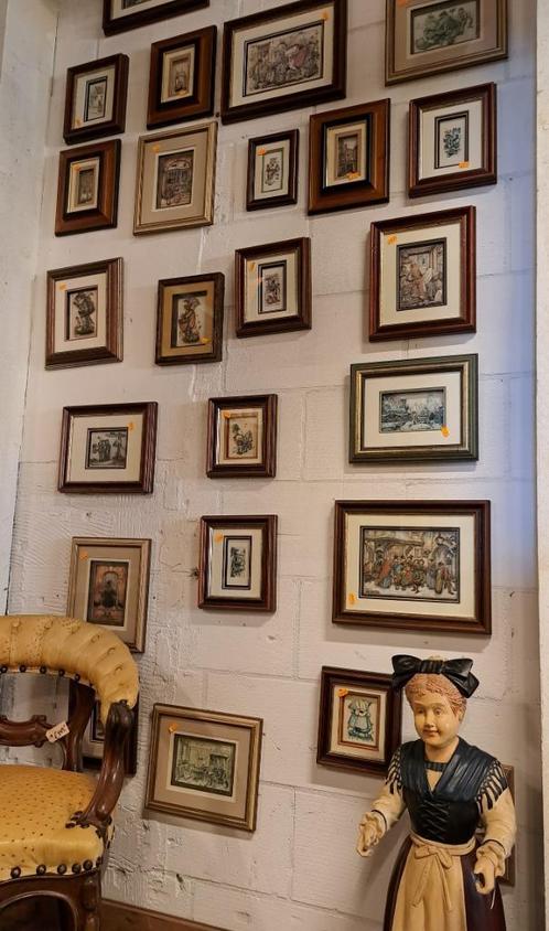 Zeer mooie 3/d wanddecoraties origineel Anton Pieck erg leuk, Antiek en Kunst, Kunst | Tekeningen en Foto's, Ophalen