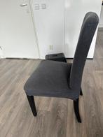Ikea Bergmund Eetkamerstoelen, Ophalen, Gebruikt, Zwart, Vijf, Zes of meer stoelen
