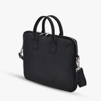 SALE ! Prachtige laptoptas van leer , NEW nu met korting !, 40 tot 60 cm, 30 cm of meer, Verzenden, Zwart