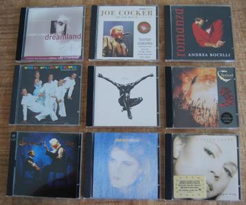 Diverse pop-, r&b, film- en overige muziek op cd. beschikbaar voor biedingen