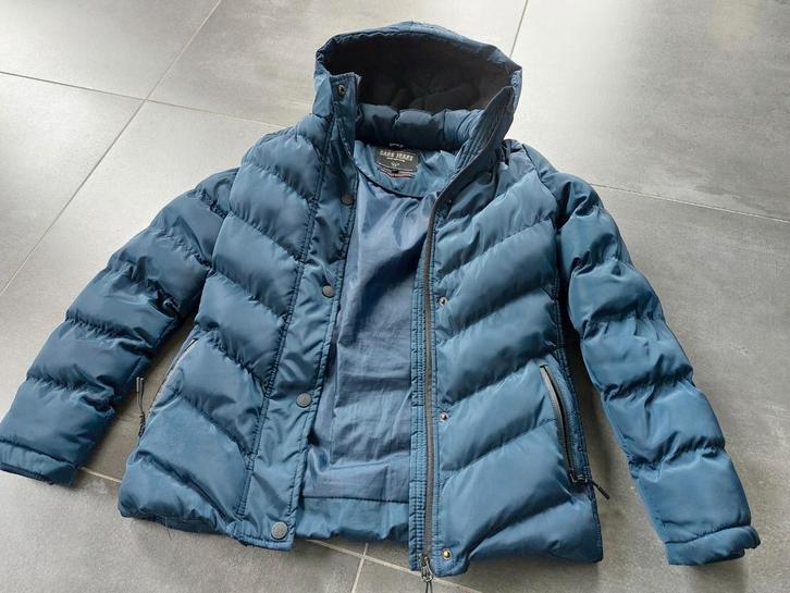 Cars winterjas! Hele mooie, donkerblauwe meisjes  14/164., Kinderen en Baby's, Kinderkleding | Maat 164, Zo goed als nieuw, Meisje