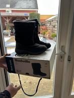 Snowboots HumanNature maat 38 zwart met bontrand, Ophalen, Zwart, Snowboots, Zo goed als nieuw