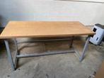 Solide Werkbank / Werktafel - 170x70x70 cm, Doe-het-zelf en Verbouw, Werkbanken, Ophalen, Gebruikt, 170 cm of meer