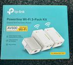 TP-Link TL-WPA4220 T KIT - Powerline adapter - AV600 3 Stuks, Ophalen of Verzenden, Zo goed als nieuw